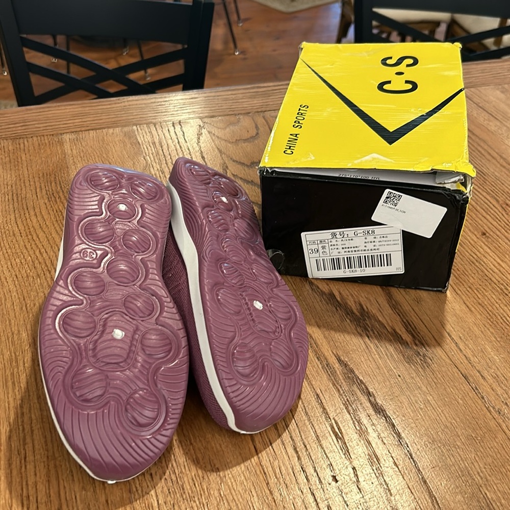 CS sneakers.  Never worn.  Ordered from China.  Just too short for my foot. - Picture 3 of 4